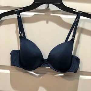 Navy Blue 34A T-Shirt Bra